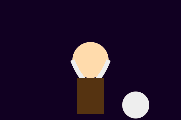 Falling Old Man
